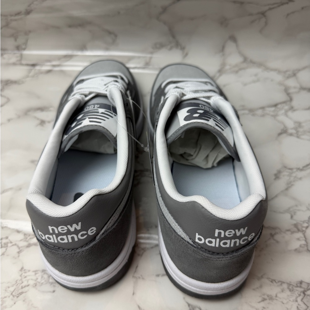 Unisex New Balance 480 Grey Grey BB480LEC Men's US Size 12 / Women's 13,5 - Picture 6 of 11